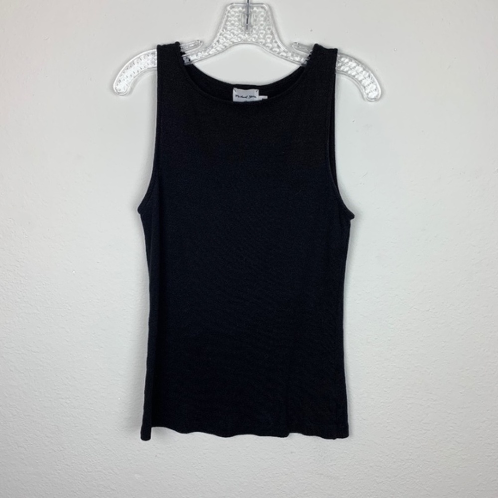 Anthropologie | Black Sleeveless Tank Top
